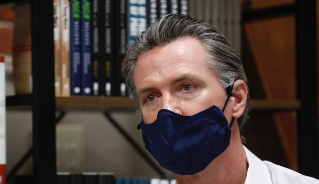 Newsom hints at mandatory water restrictions